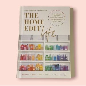 Hardcover book the home edit life trendy organizing and lifestyle guide